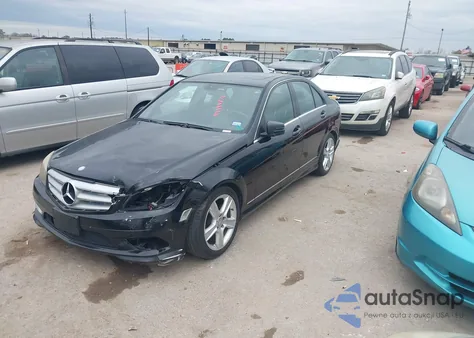 2011 Mercedes-Benz C 300 Luxury/Sport from USA, damaged, VIN WDDGF5EBXBA436958